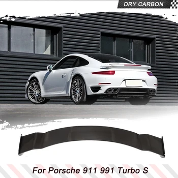 Spoiler da corsa per bagagliaio posteriore per auto per Porsche 911 Turbo 2014-2016 Spoiler posteriore per bagagliaio posteriore in fibra di carbonio a secco