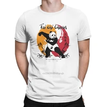 

Men T-Shirt Tai Chi Chuan Practice Tai Chi Yin Yang Amazing Cotton Tees Short Sleeve Tao Panda T Shirt O Neck Tops 4XL 5XL 6XL