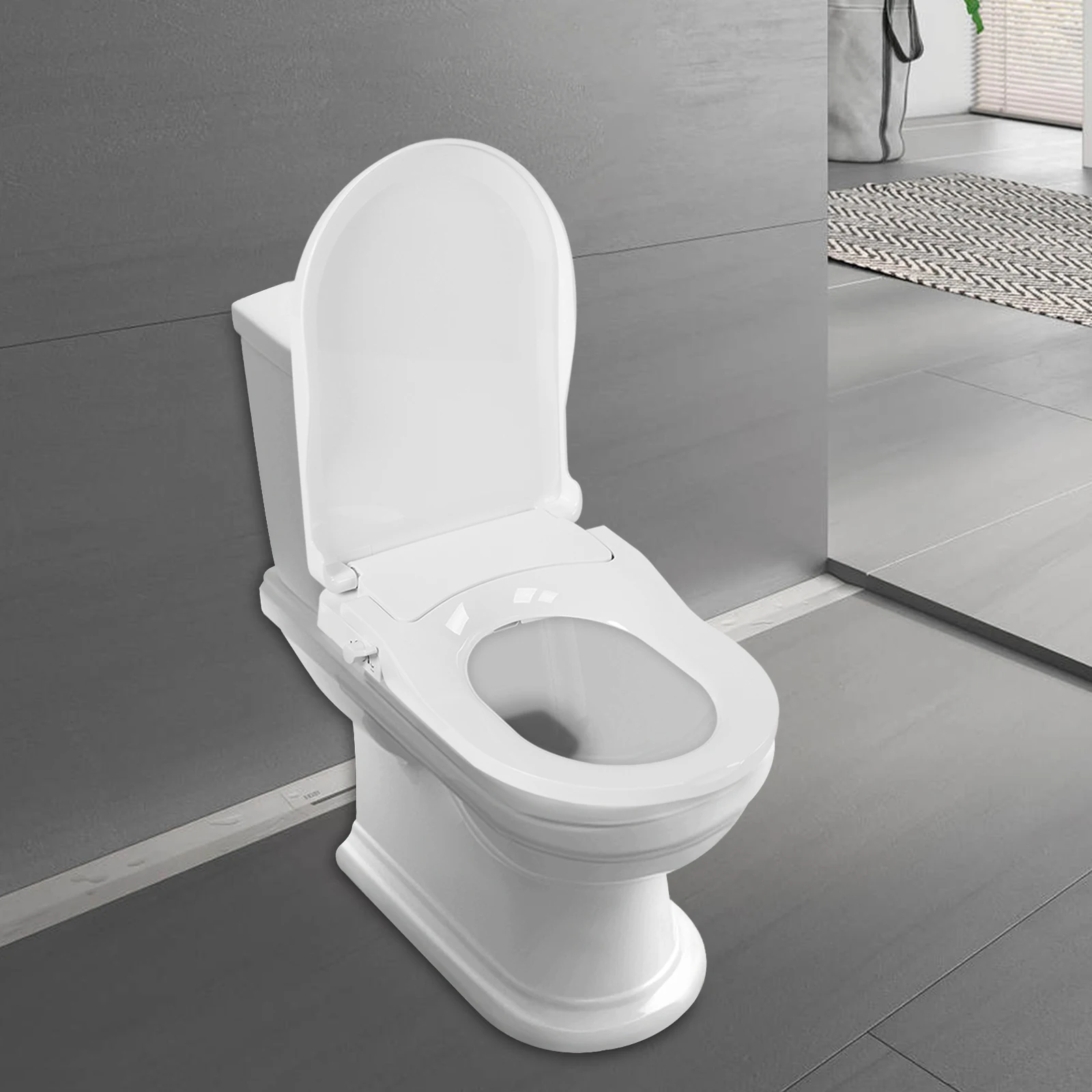 Non Electric Dual Nozzle Toilet Seat Image 1
