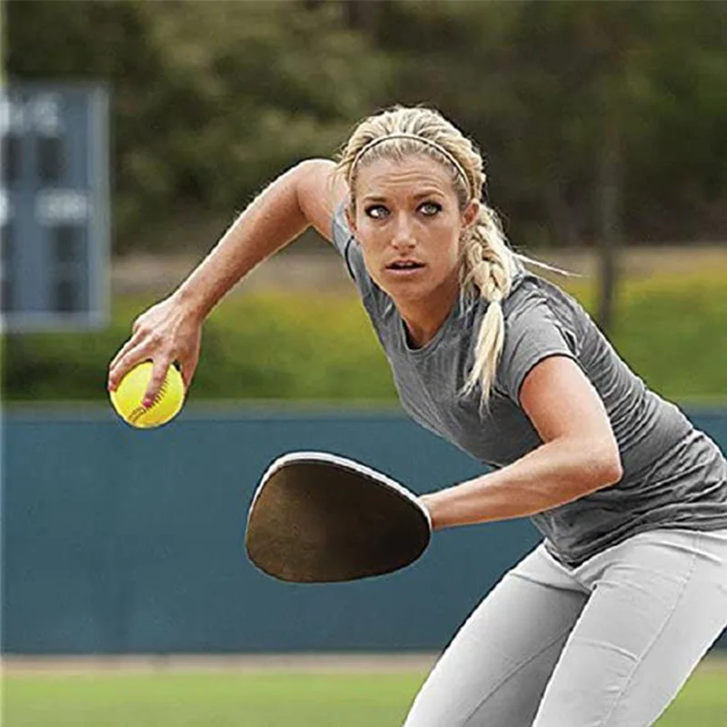 1Pc Baseball Glove Light Soft Youth Softball Glove Baseball Training Equipment For Infield Training Practice Team Exercises