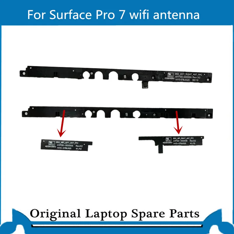 Antenna Wifi 1866 Originale Per Surface Pro 7 Antenna Wifi Cavo Bluetooth Antf201- Cmb21-Ef Black Colore Nero