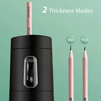 Creative Automatic Electric Pencil Sharpener USB Charging Fast Sharpen Colored Sketch Pencils Student School Supplies Stationery 4