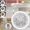 Ceiling Fan LED With Light Remote Control Dimmable Lighting For Bedroom and Living Room E27 Converter Base 1