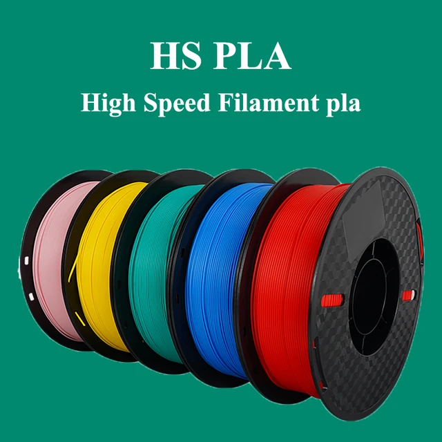 Kingroon HS PLA Filament 1.75mm High Speed 1KG 3D Printer Plastic Fast  Curing For FLSUN V400 Bambu lab p1p lab x 1 KP3SPRO V2 - AliExpress