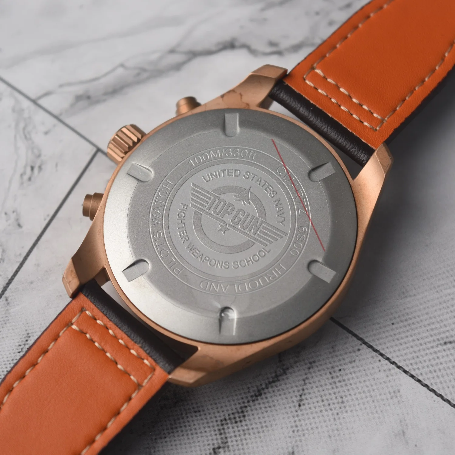 Hruodland 2025 New Men Quartz Watches 6S00 Retro Sapphire Crystal Waterproof 100M Chronograph Pilot Reloj Hombre 2
