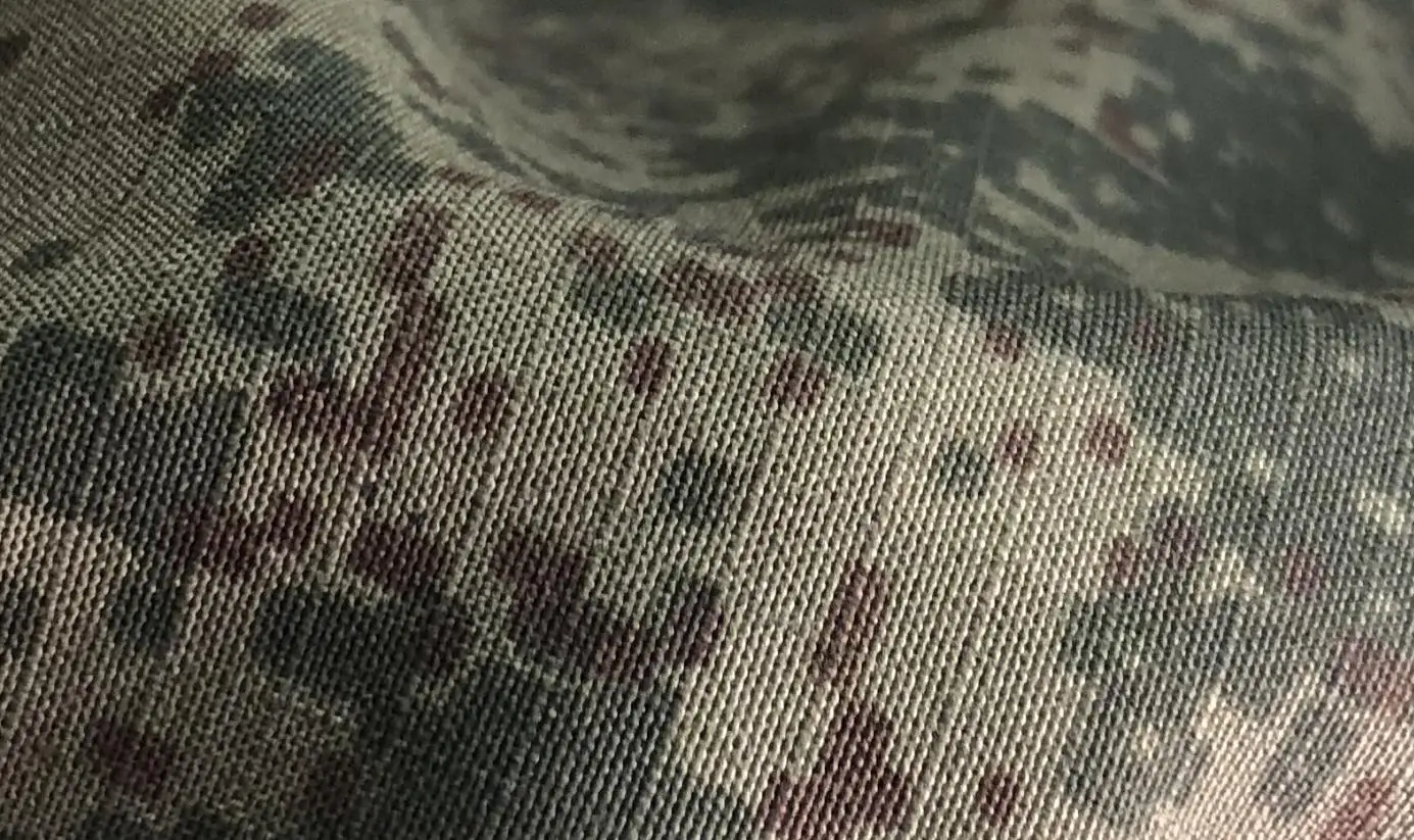 1,45 m Breite * 1 m Länge EMR Green Jungle Camouflage Trainingskleidung Mischgewebe Gittertuch für DIY taktische Uniform – Detail 1