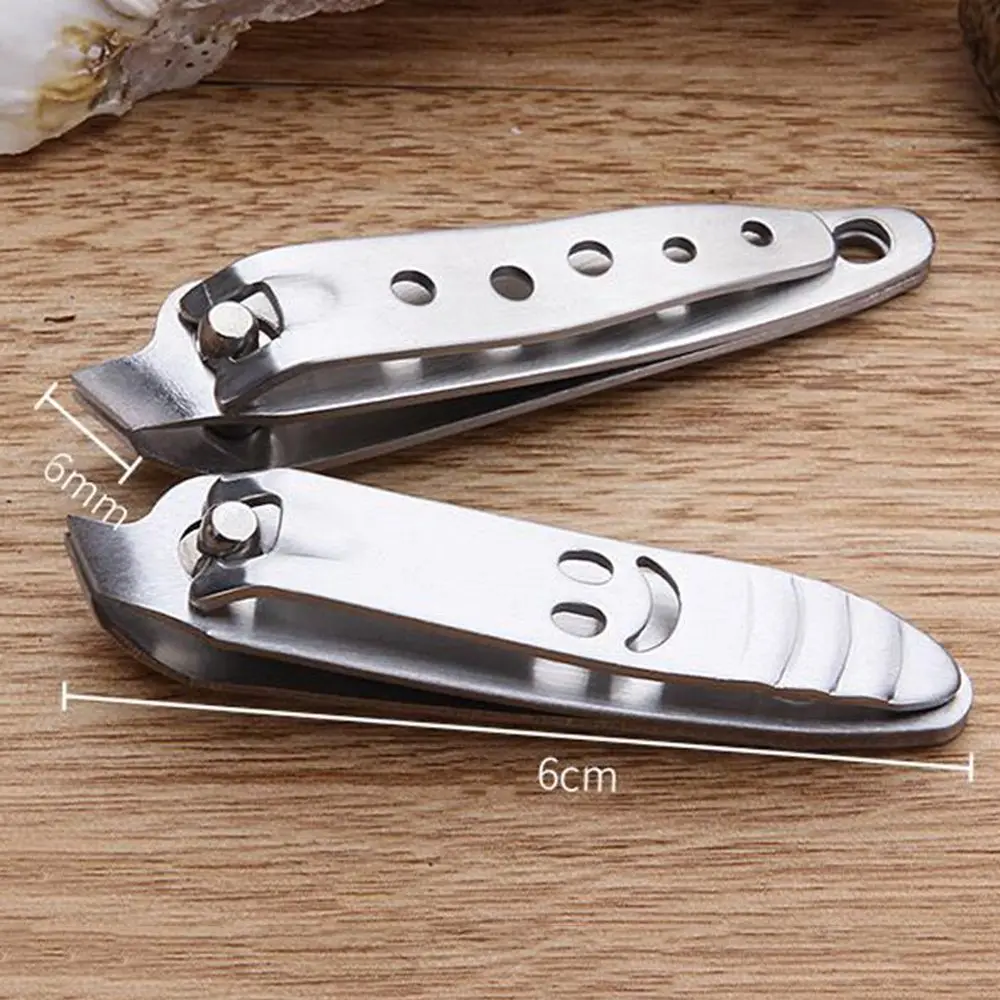6cm Stainless Steel Nail Clipper Nail Cutting Machine Professional Trimmer High Quality Toe Clipper Tool
