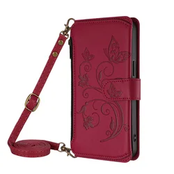 Zipper Wallet Flip Case with Multi - Card Slots and Strap - Stylish Phone Cover - Google Pixel 9 5G (YB0965)