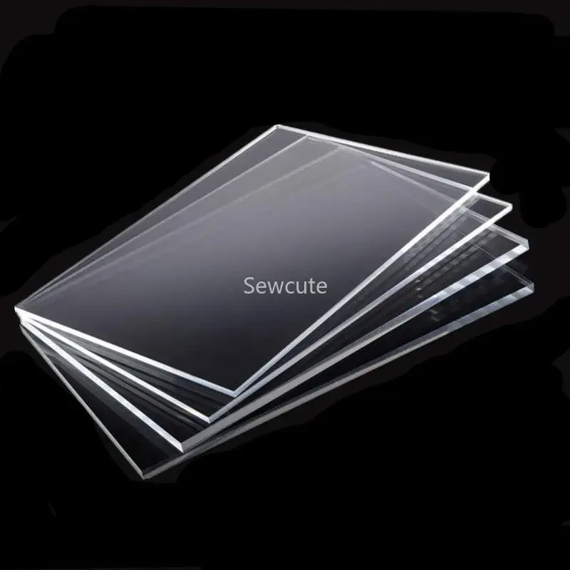 Polycarbonate Clear Plastic Sheet plastic acrylic sheet Shatter Resistant Easier to Cut Bend Mold than Acrylic For VEX Robots Crafts
