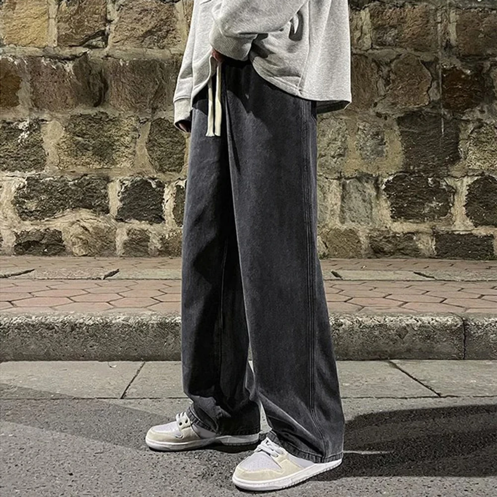 

Regular Pants Baggy Solid Color Straight Casual Street Photography Classic Pants Vacation 1 Stylish Fashion Hot