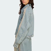 Veste de sport ample en jean Adidas Originals pour femme JY2872 2