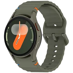 Silicone Sport Band Bracelet for Galaxy Watch - Original Design (Dark green)