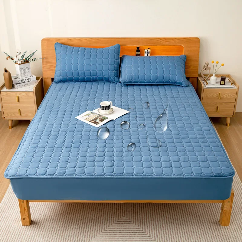 

Водонепроницаемое покрывало для матрасов, белая Защитная накидка для постельного белья