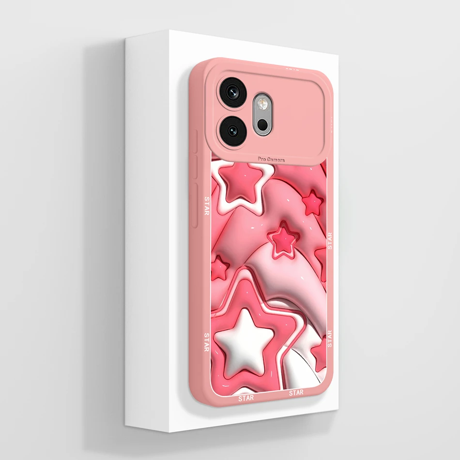 Candy Painted Soft Liquid Silicone Lightweight Phone Case with Lens Protection
