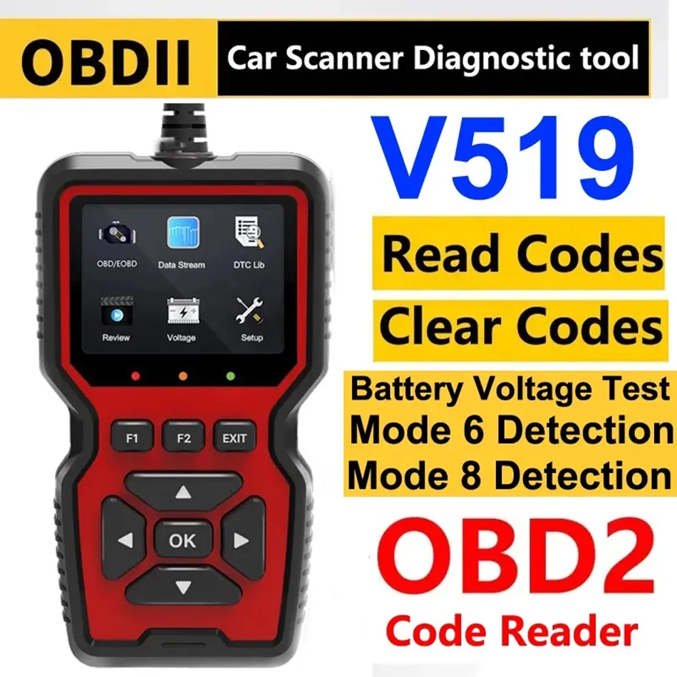 

Новый профессиональный сканер OBD2, автомобильная система диагностики двигателя, полнофункциональный бессрочный автомобильный считыватель кодов DTC