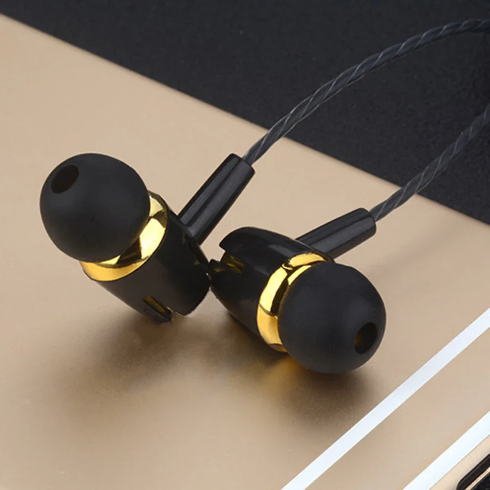 Noise Cancelling In-Ear Stereo Earbuds with Mic
