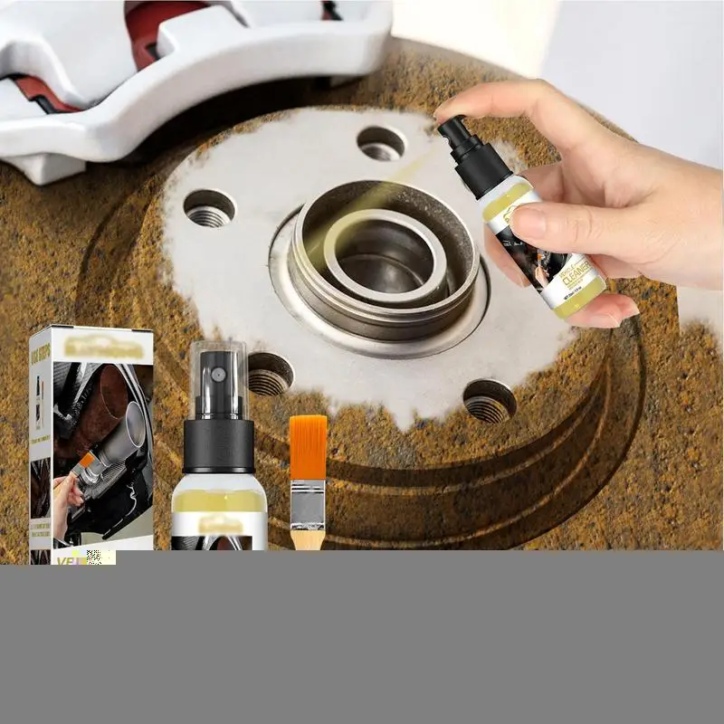 Car Wheel Cleaner Rim And Tire Cleaner For Brake Dust Grime Removes Rust Remover Spray Metal Surface Chrome Paint Car Maintenanc