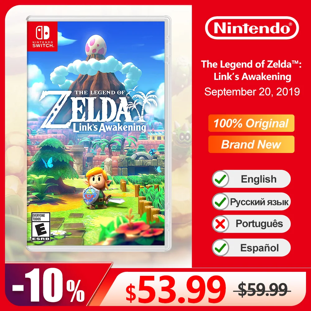 The Legend Of Zelda Link Awaking Nintendo Switch Game Deals 100% Original Physical Game Card Adventure Genere Per Switch Oled
