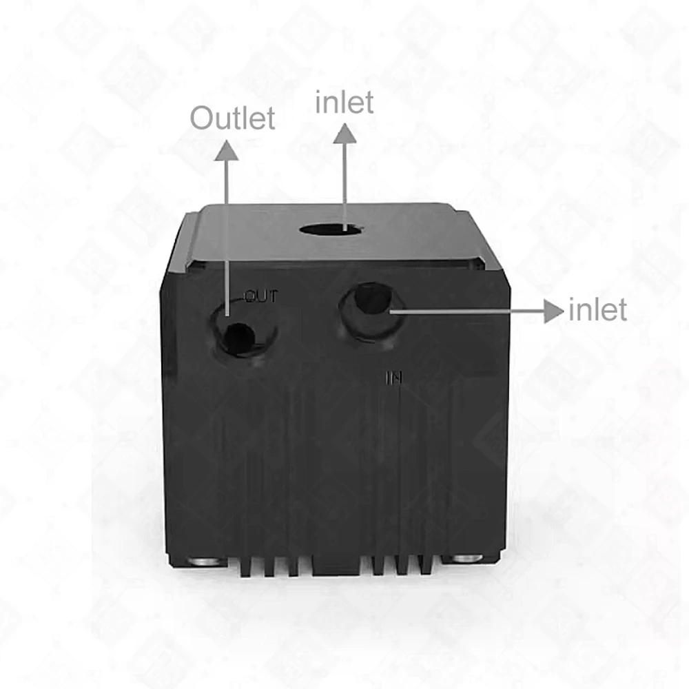Zemod-bomba de Água Circulante Refrigerada a Água Silenciosa 650l h Suporta Armadura Metálica Pwm Tampa Superior Pom Mod Pu-eg4 - Imagem 5