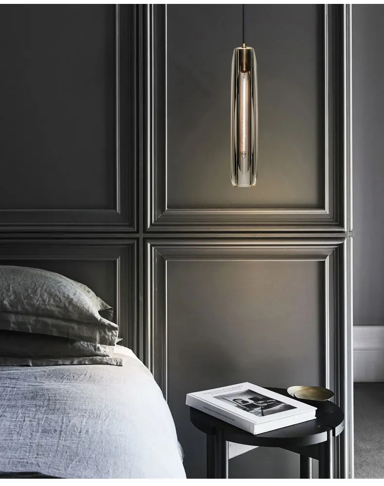 Lustre de Cristal Nordic Luxo Moderna Sala Jantar Lâmpada Cobre Cor Natural Varanda Quarto Cabeceira 9 Computers & Electronics
