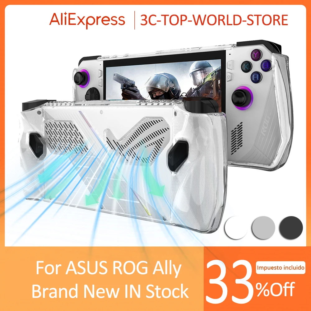 Asus ROG Ally Textured Comfort Grip Case Accessories 3D 
