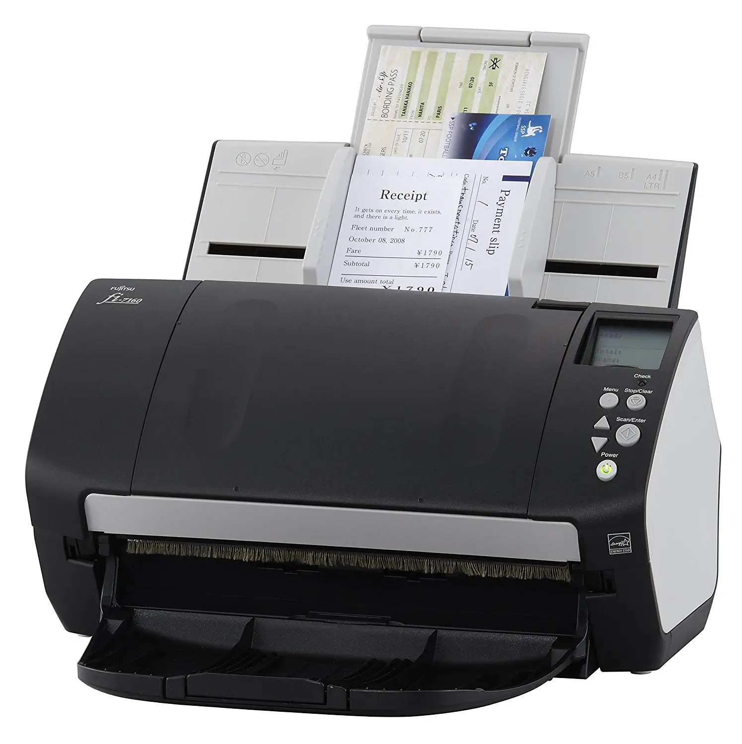 Fi-7160 재생산 이중 시트 Fed ADF 문서 스캐너, USB 2.0 스캐너 기계
