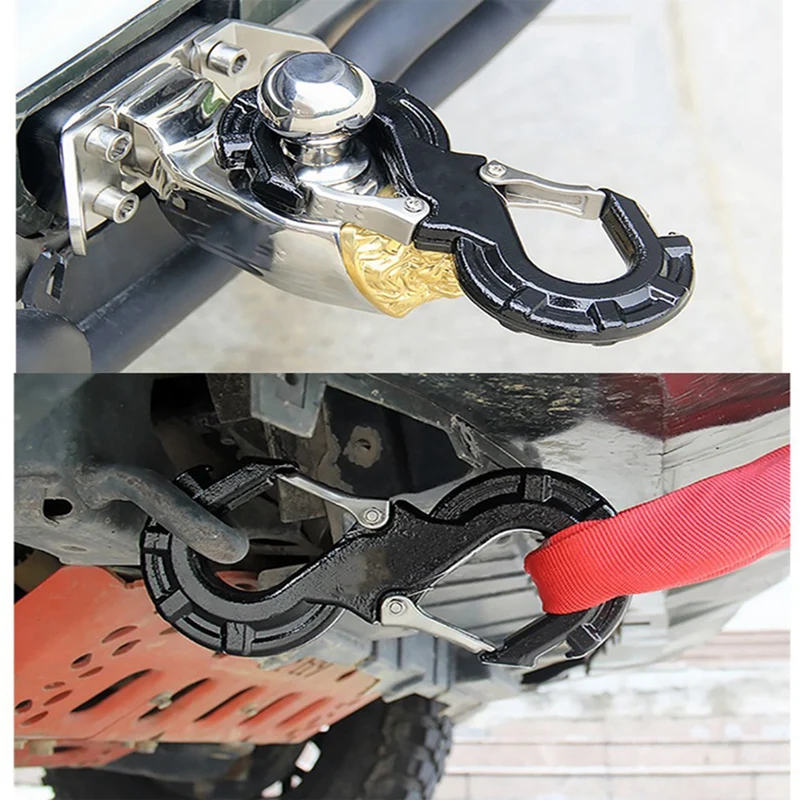 

S-образная быстрая спасательная Скоба прицеп лебедка крюк автомобиль JK внедорожник буксировочные комплекты восстановления 4x4 Автомобильная скоба