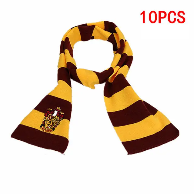 10PCS Hermione adult wizard scarf academy cosplay school magic scarf accessories
