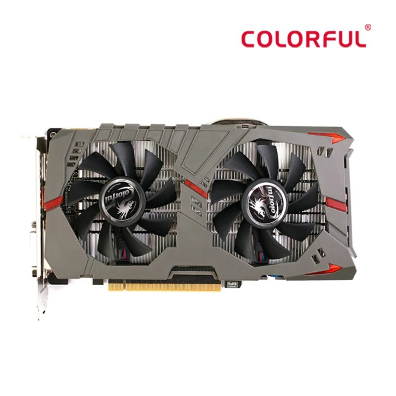 gpu pc Colorful Raphic Card GTX 950 960 1050TI 1060 1650 2GB 3GB 4GB 6GB  Video Cards GPU DVI HDMI DP  Desktop CPU Motherboard best graphics card for pc