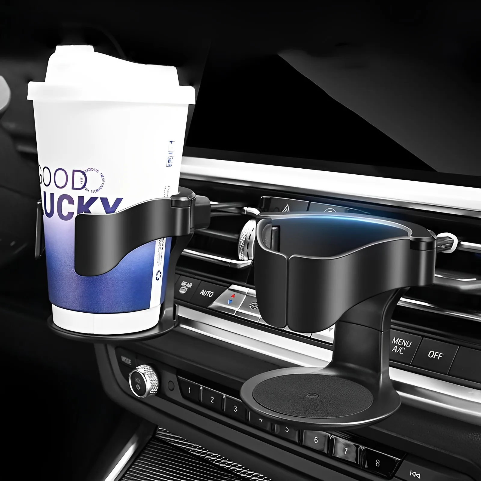 Car Air Vent Drink Coffee Cup Holder Beverage Ashtray Bottle Stand