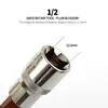 1/2 Torx Bit Socket 1Pcs S2 Star Bits Adapter for Torque Spanner Ratchet Socket Wrench T20 T25 T27 T30 T40 T50 T55 3