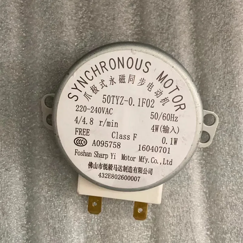 Microwave Oven Roller Synchronous Motor 50TYZ-0.1F02 MDS-4A 4W 11mm For Panasonic Galanz lg Microwave Oven Parts Accessories