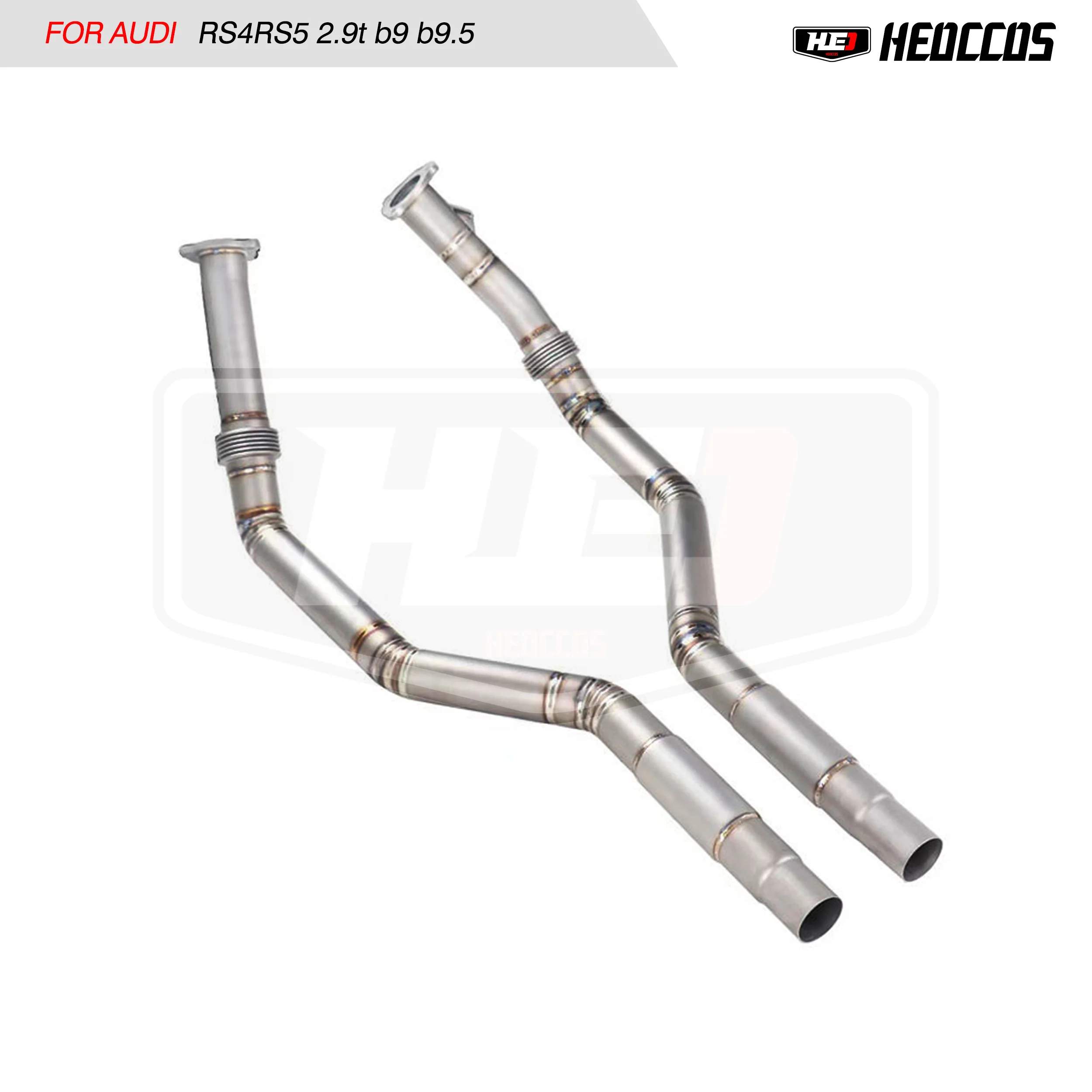 

HEO Performance Titanium Alloy exhaust front pipes for Audi RS5 2.9t b9 b9.5 front pipe