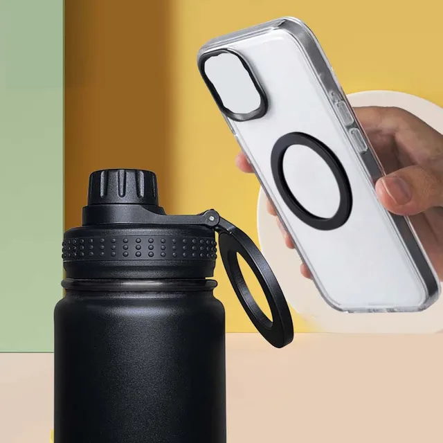 750ml Stainless Steel Vacuum Bottle With Magnetic Bracket Large Capacity Insulation Water Bottle For Travel Sports Water Cup 5