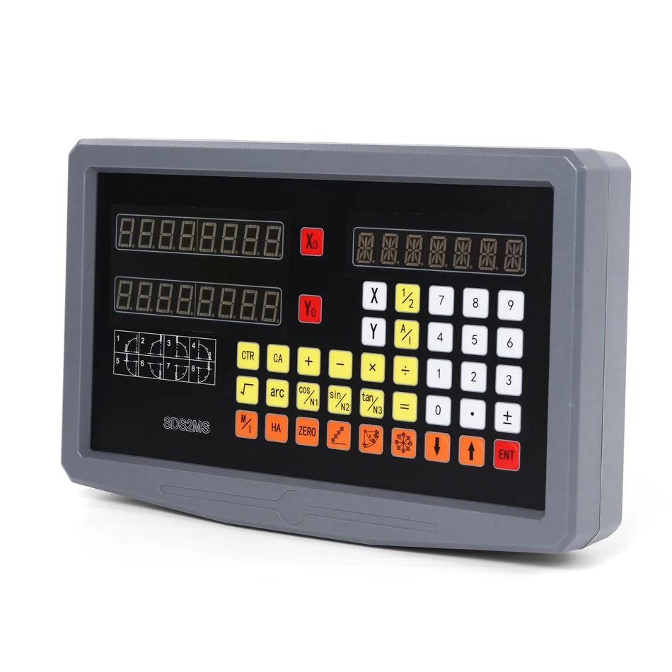 YHSINO SDS2MS SDS3MS SINO Dro 선형 스케일 디지털 판독, 기계용 5U 5V TTL 2 3 축 120mm  1020mm