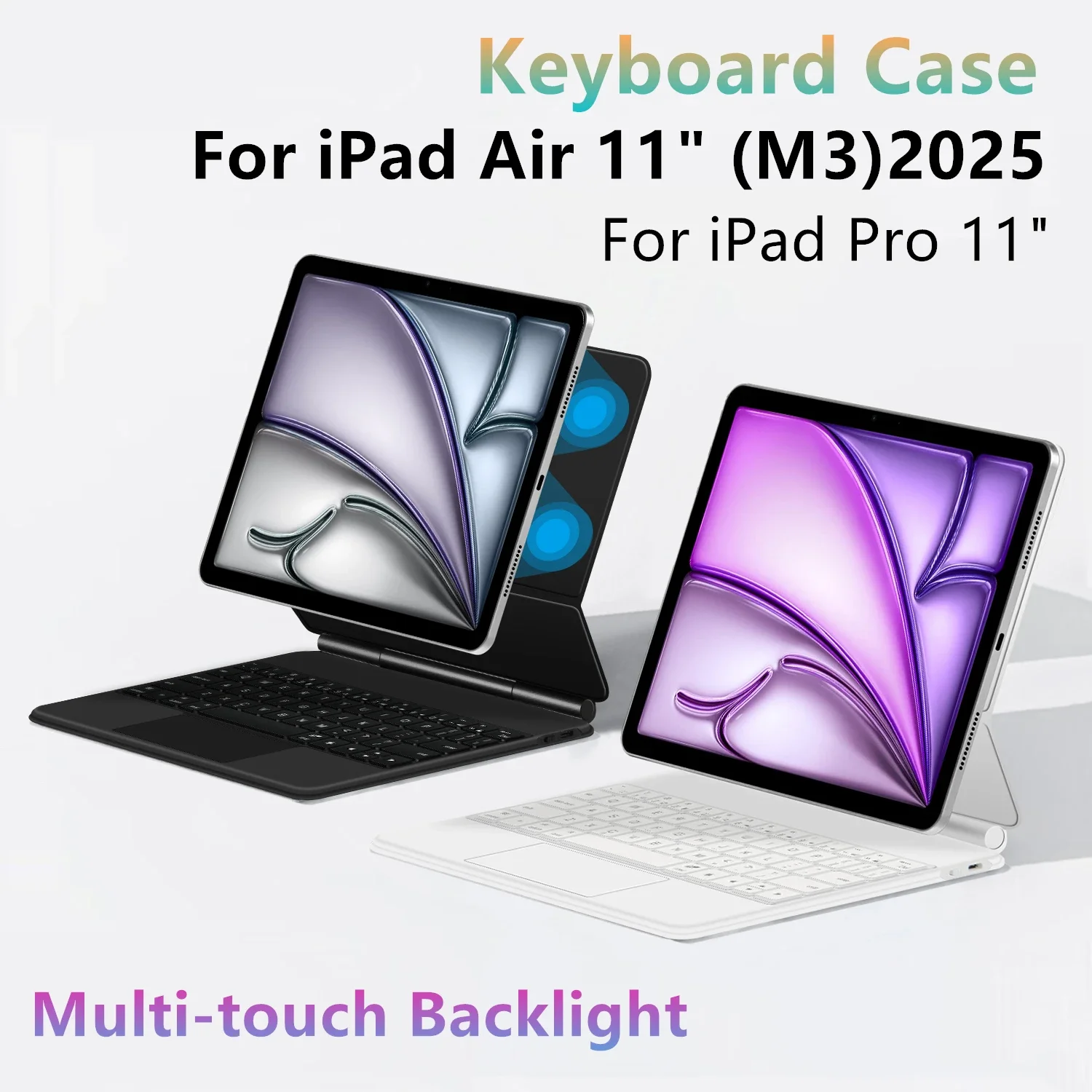 AMZCaSE Teclado Para IPad 9/8/7 Generacion 10,2 Pulgadas Con Soporte