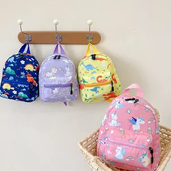 Kids Dinosaur & Unicorn Waterproof Backpack 1