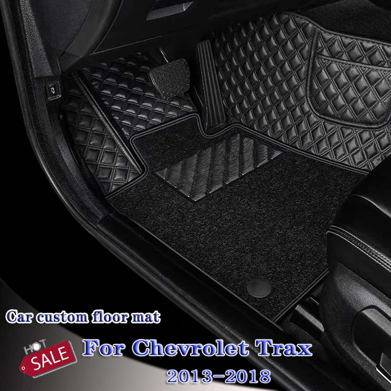 

Car Waterproof Carpet Rug Auto Interior Accessory Car Floor Mats For Chevrolet Trax Tracker Holden 2013 2014 2015 2016 2017 2018