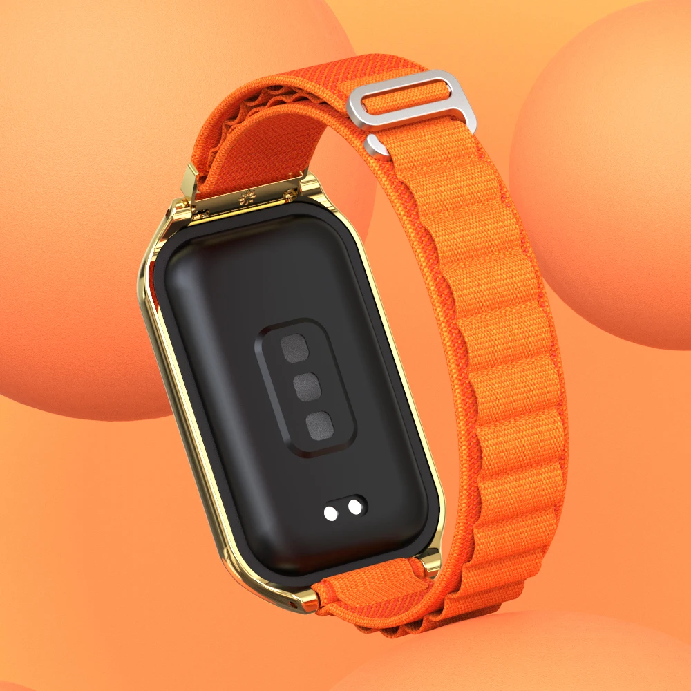 BDIG Correa Compatible para Redmi Smart Band 2 &Xiaomi Smart Band 8 Active,  Metal Correa Redmi Band 2 Pulsera de Repuesto de Acero Inoxidable Hebilla  Ajustable Correa para Xiaomi Redmi Band 2 : : Electrónica