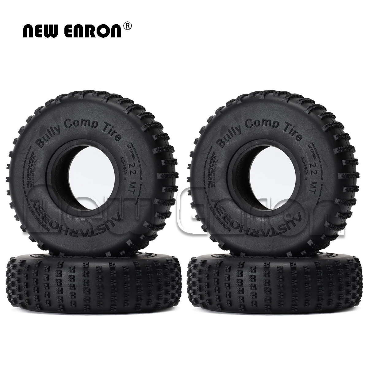 

NEW ENRON 4PCS 2.2" Rock Buggy Bully Comp Wheel Tires 140*42MM for RC Crawler Axial SCX10 Wraith 90018 RR10 Bomber RBX10 Ryft