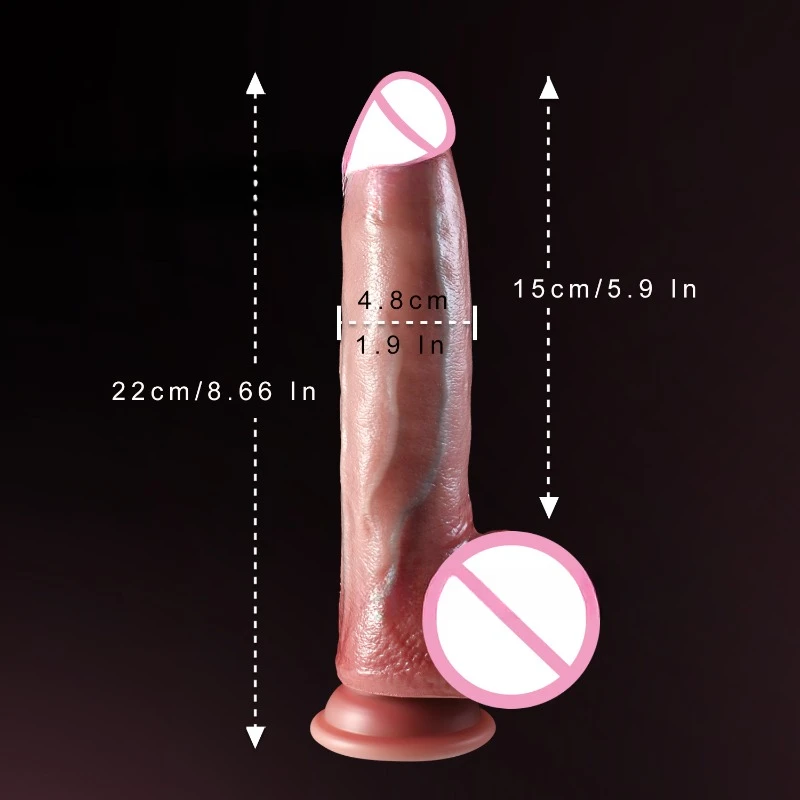 With Suction Cup Women Realistic Penis Simulation Dildos Vaginal G-spot Stimulation Massage Stick Adult Mens Gay Anal Sex Toys
