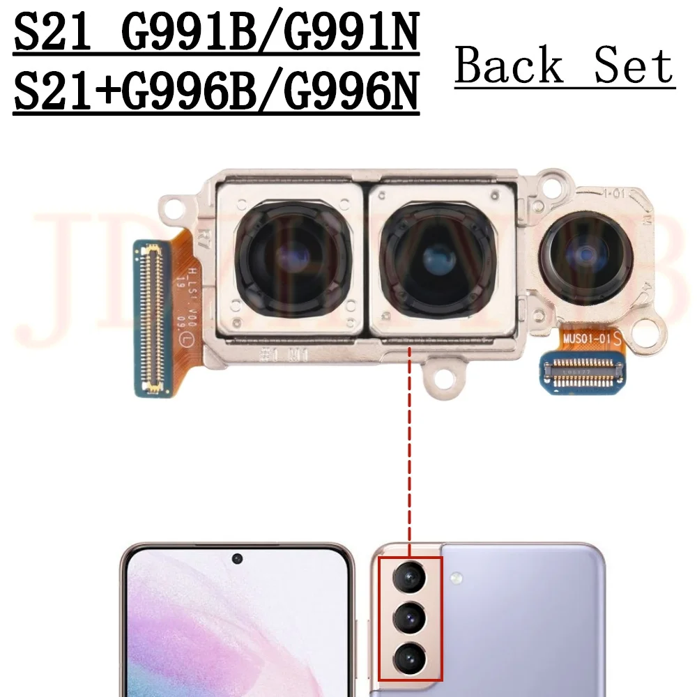 High-Resolution 64 MP Front and Rear Camera Module with Wide-Angle Feature