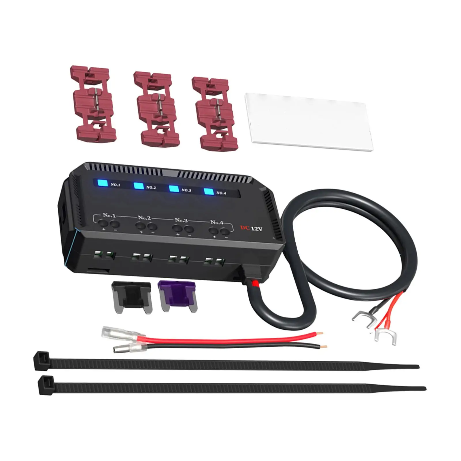 

Blade Fuse Box Holder 12V Circuit Fuse Hold for Motorcycle Truck Fuse Holder