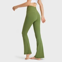 31'' Groove High Rise Yoga Flare Leggings Women Buttery-Soft Tummy Control Fitness Bootleg Pants with Waistband Pocket 2