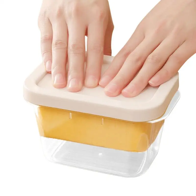 

Butter Cutting Box | Cheese Storage Box with Lid | Butter Dish with Slicer Butter Keeper Container Food Storage Case for Home Ki