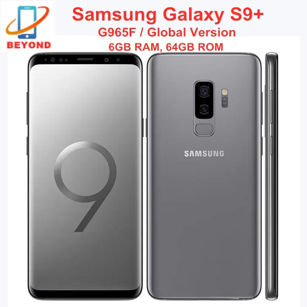 Galaxy - docomo版 Galaxy s9+ SIMフリー チタニウムグレー SIMロック解除済】docomo Galaxy S9+ SC-03K チタニウムグレイ
