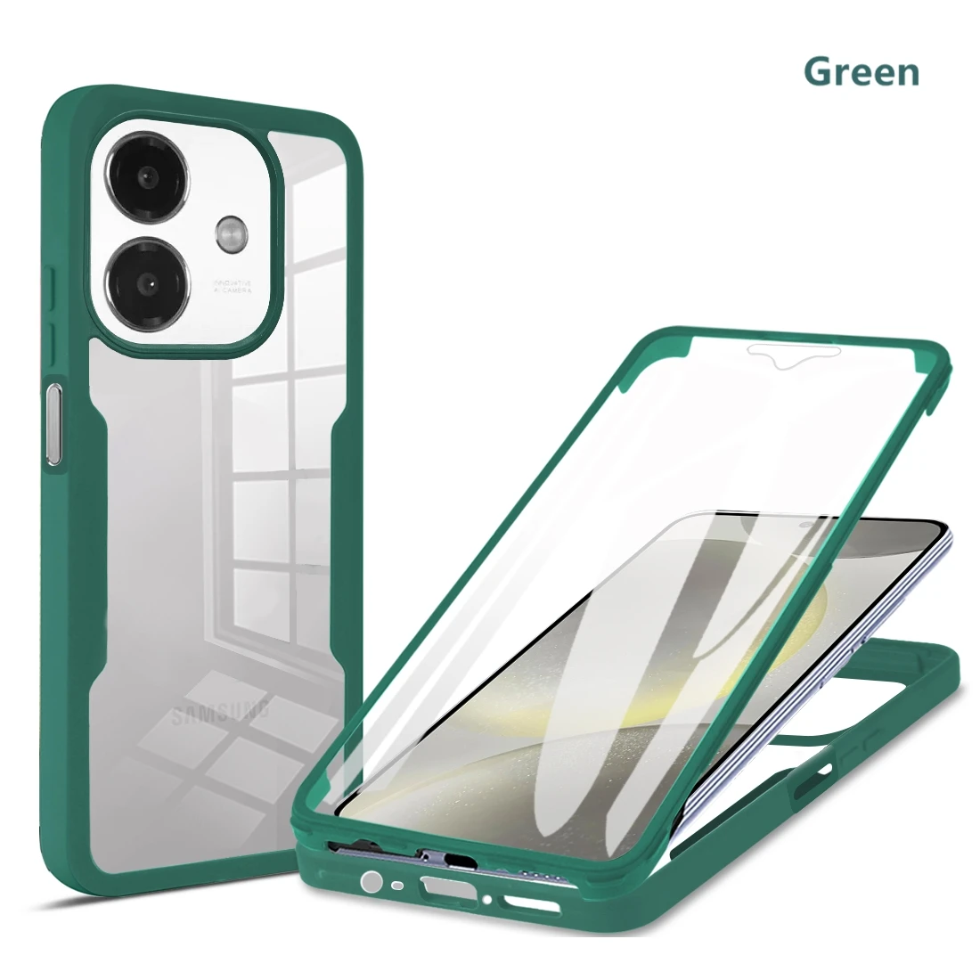Ultimate Full Body Shockproof Protective Case - Clear Cover
