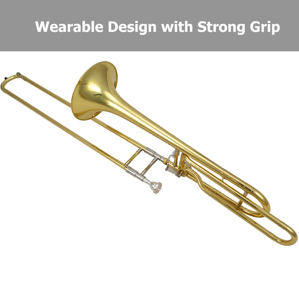 Water Key Set Trombone Accessories Soft Cushion Valve Trumpet Finger Buttons Slide Rubber End Cover Bumpers Trombone 5 Pcs