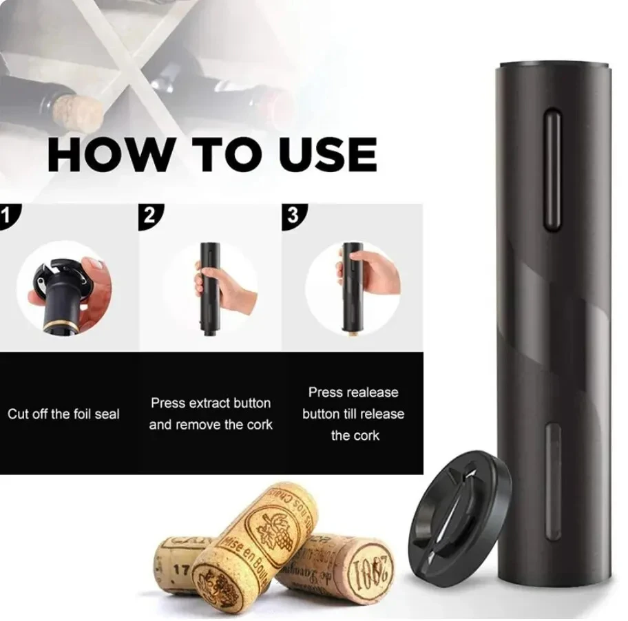 Electric Red Wine Openers Automatic Corkscrew for Red Wine