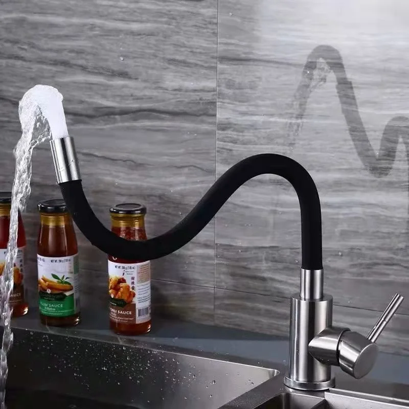 Kitchen Faucet Extension Extender Universal 360&deg; Rotating Silicone Flexible Hose Water Tap Pipe Tube for Bathroom Wash Basin faucet extender sink faucet extender water faucet extension pipe faucet extension pipe
